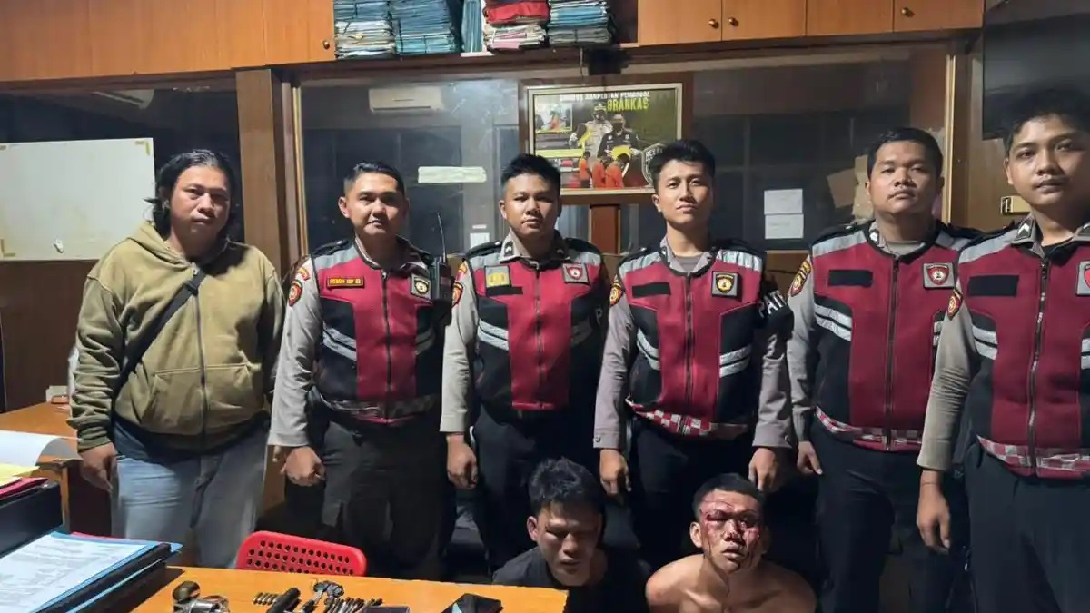 Patroli Subuh Polisi Gagalkan Aksi Kejahatan Bersenjata Api di Kebon Jeruk